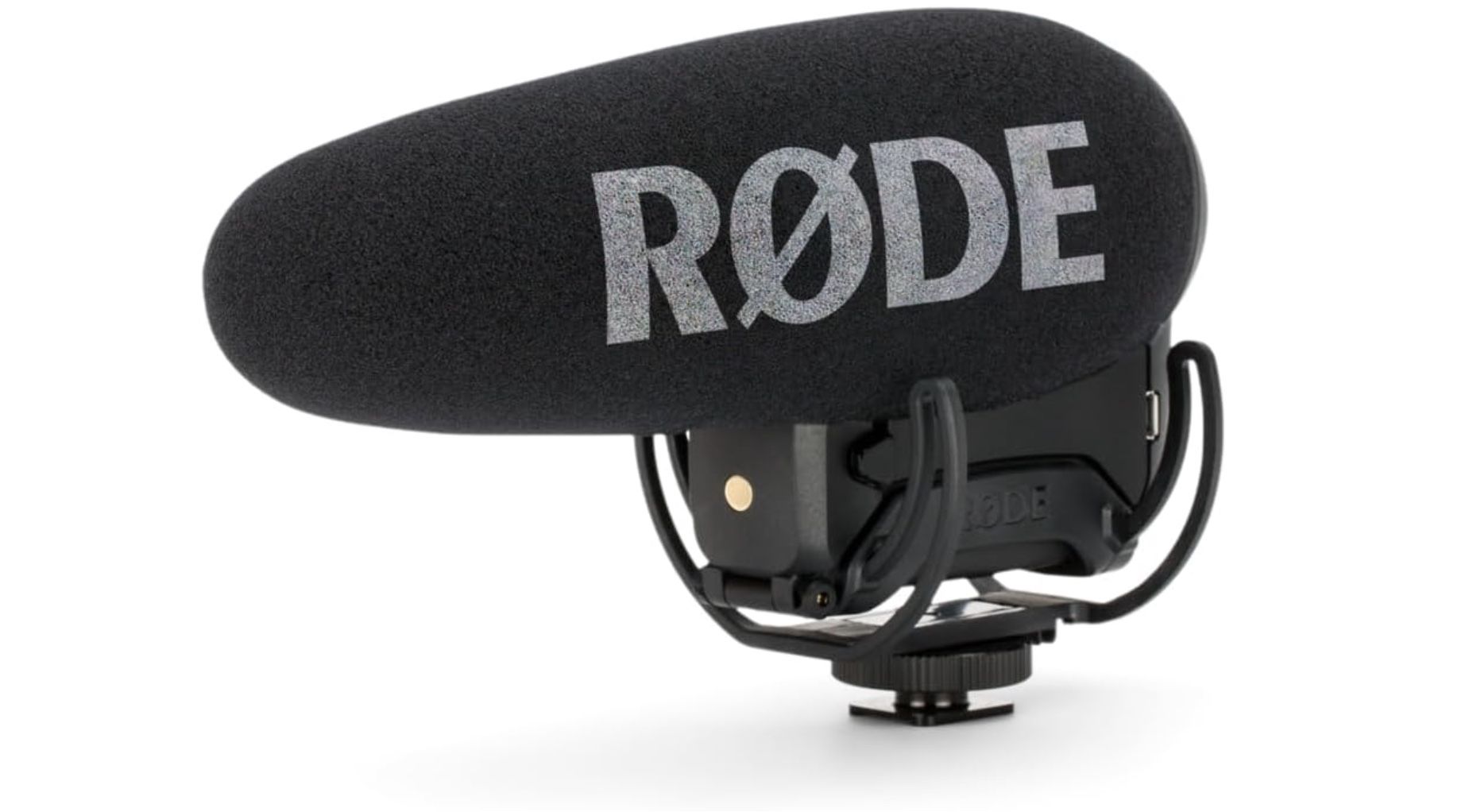 New Rode Video Mic Pro+ Camera Mount Shotgun Microphone