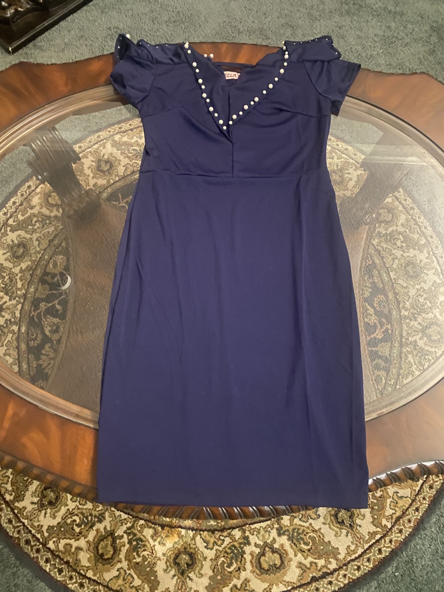 Blue Woman’s Dress