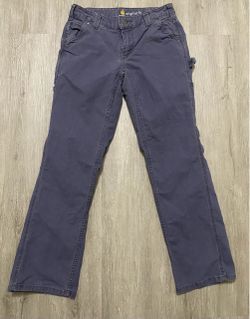 Carhartt Carpenter Pants Women’s Size 2 Short 102080 011 Original Work Canvas