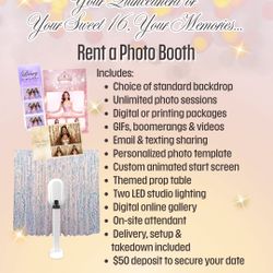 Quinceañera Photo Booth