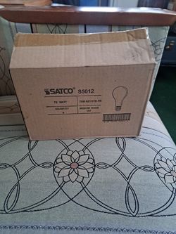 Satco S5012 75a21/F/12v 75w Incandescent Bulb