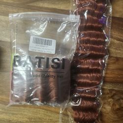 18 In Hair Bundles Deep Wave In Copper