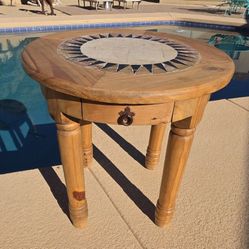 Rustic Mexican Furniture Table Set