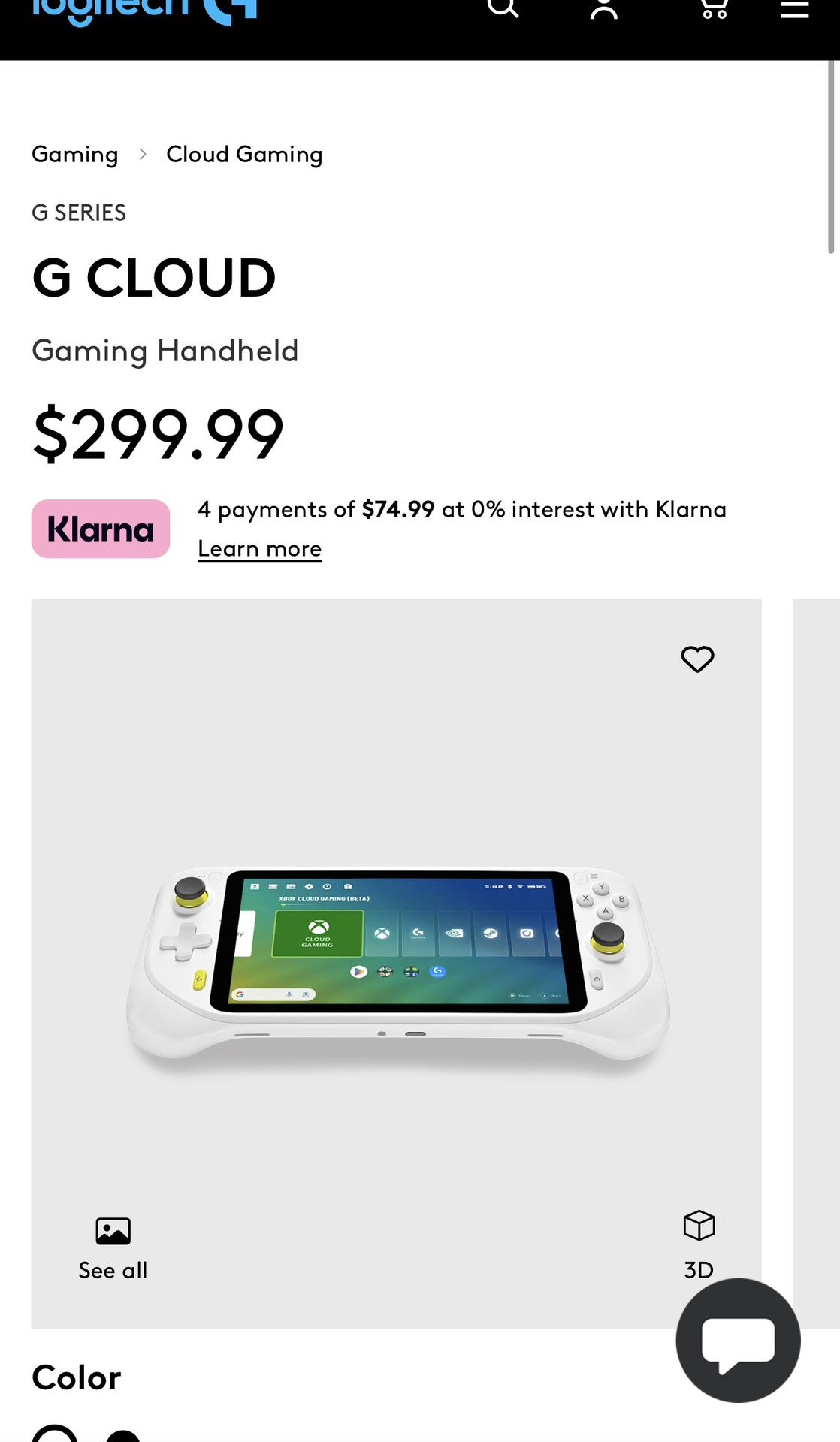 G Cloud Gaming Device