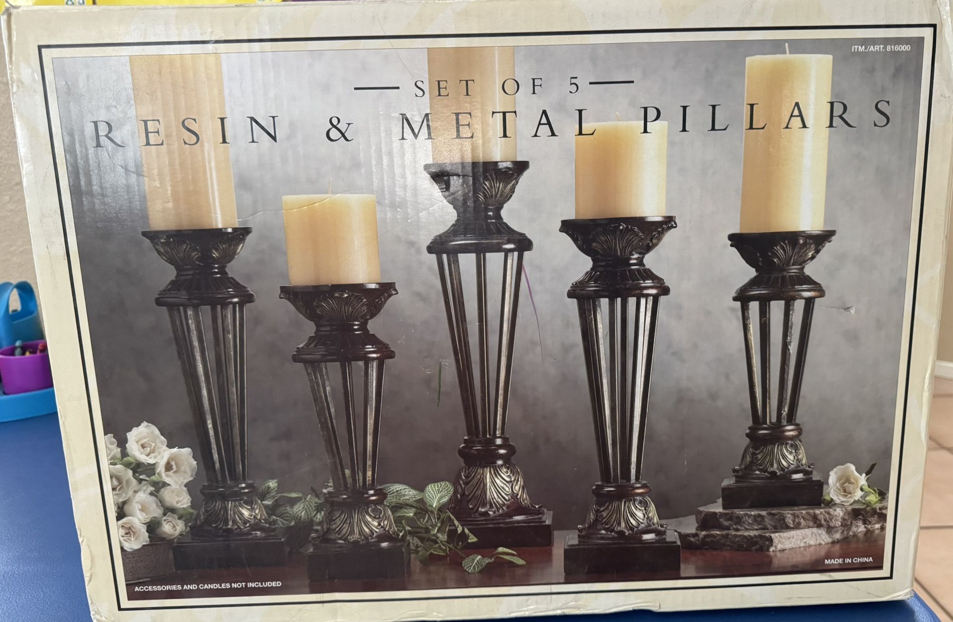 Brand New Candle Pillars