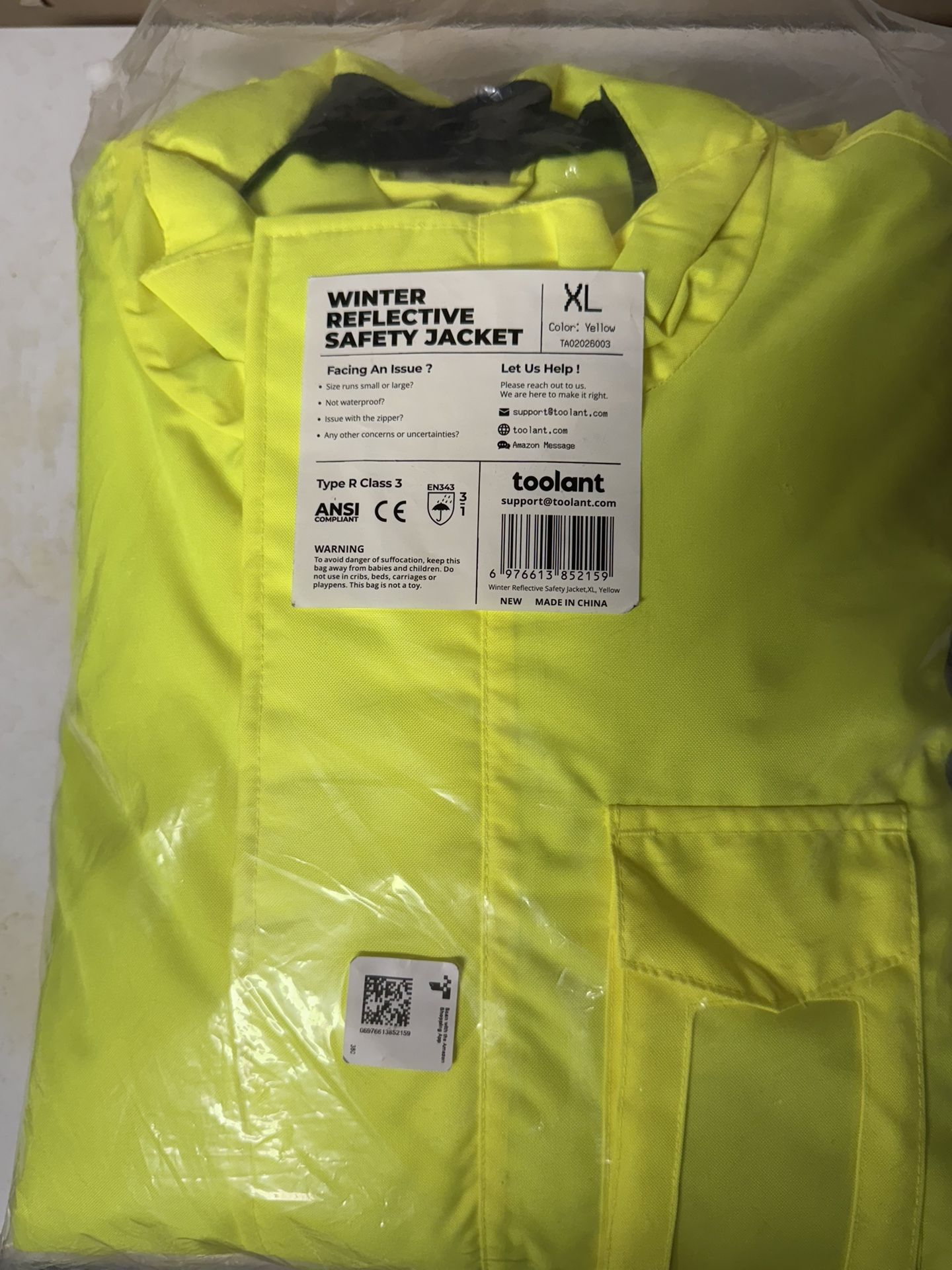 Brand New Waterproof Reflective Jacket
