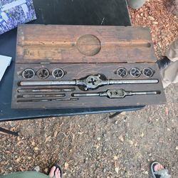 Antique Tap and die set