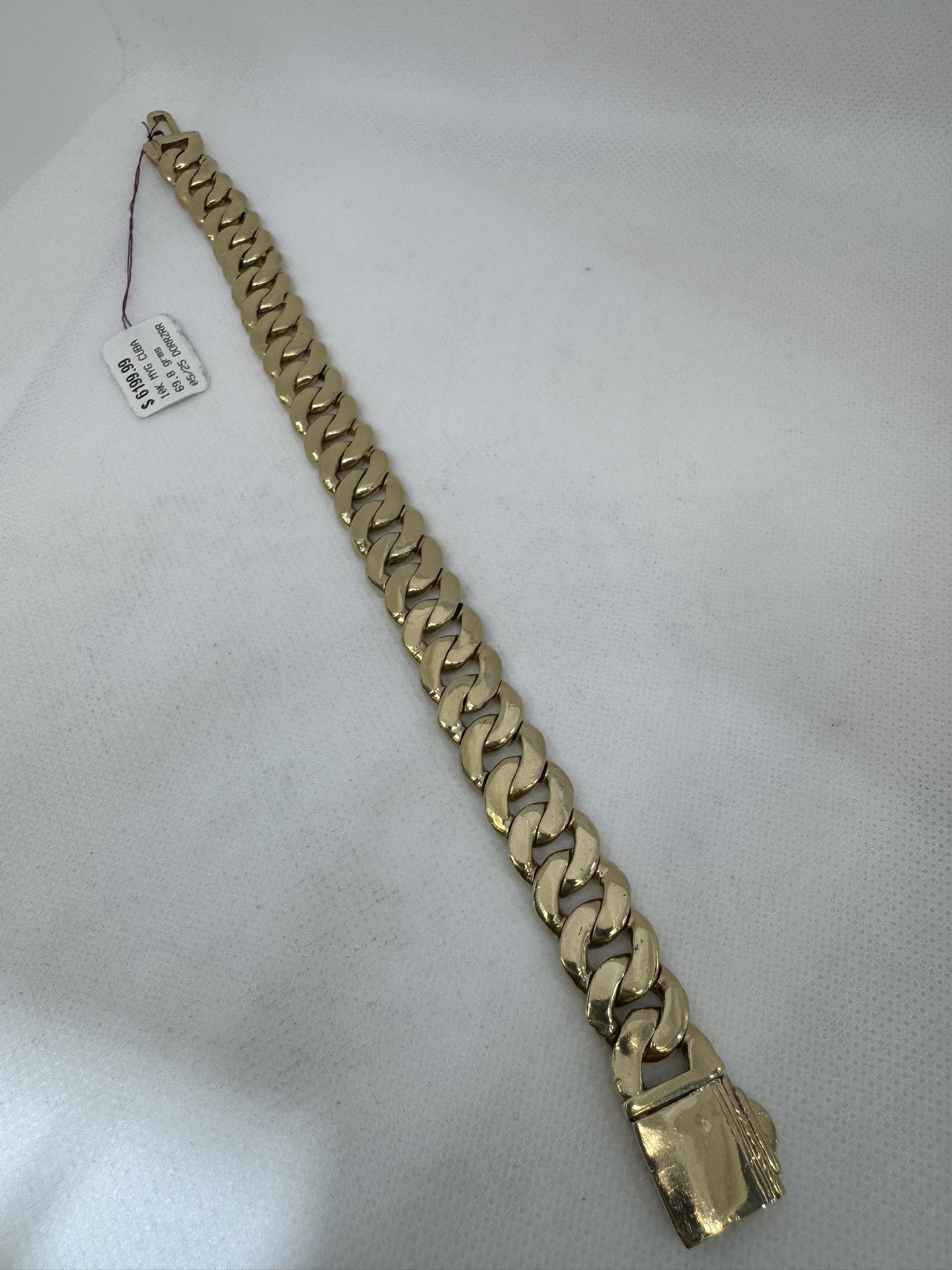 10kt , Mans Cuban Bracelet 69.8g 😮‍💨