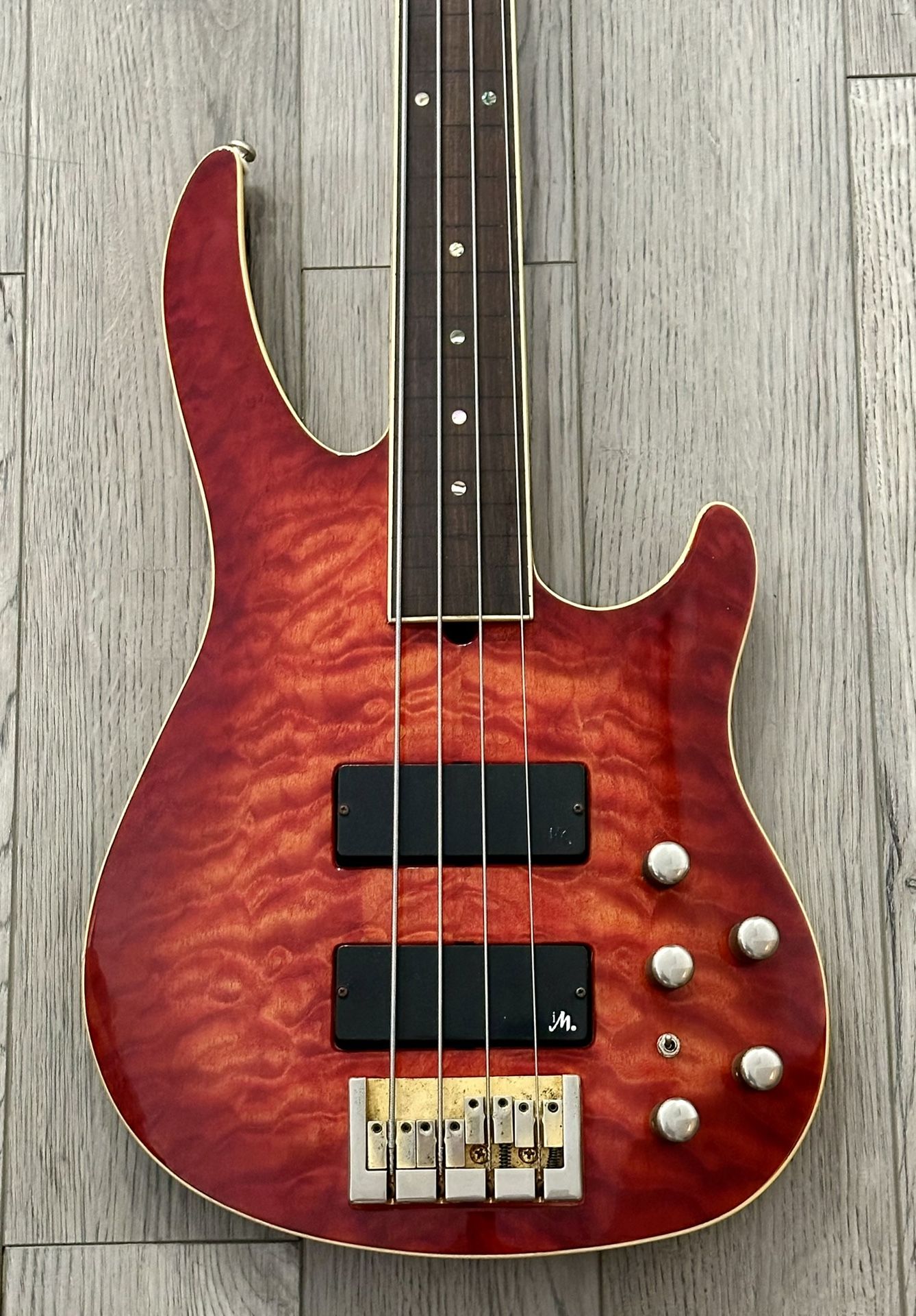Brian Moore I4 Fretless Electric Bass Guitar Fender PRS Gibson Jackson