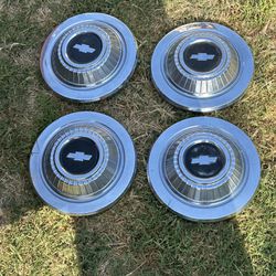 Chevy Dog Dish Hubcaps 