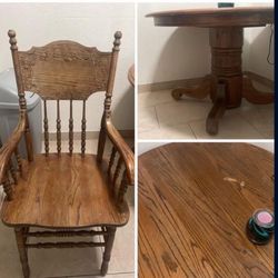 Antique Wooden Table 
