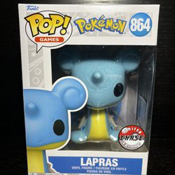 Custom Pokemon Funko Pop - Holographic Lapras Figure