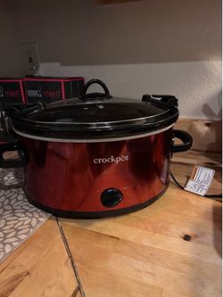 Red Crockpot