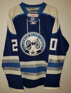 NHL Columbus Blue Jacket Brandon Saad#20 Stitched Jersey Brand Reebok Size 48