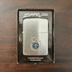 1950’s Zippo CANADAIR LIMITED Niagara Falls Ontario Lighter