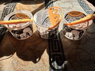 2026 McDonald's (Disney) White "Cruella De Vil" Halloween Boo Buckets with Stickers for $8 each. Please DM me if your interested. Thank you. 😊