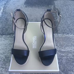 Michael Kors Leather Wedge