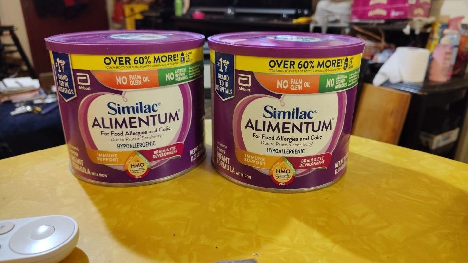Similac Alimentum 2 Cans Infant Formula