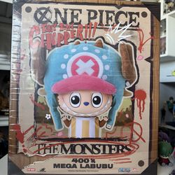 One piece tony tony chopper 400% mega labubu