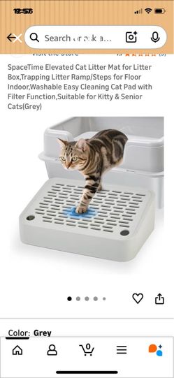 Cat litter mat