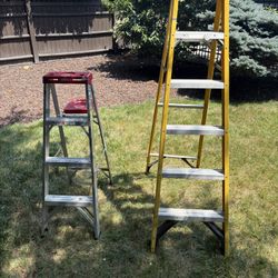4 Ft And 6 Ft Folding Ladders