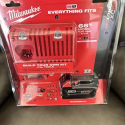 Milwaukee Battery And Charger 