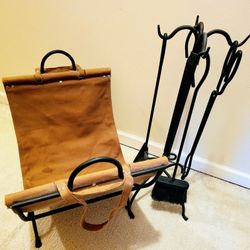 Iron Fireplace Set