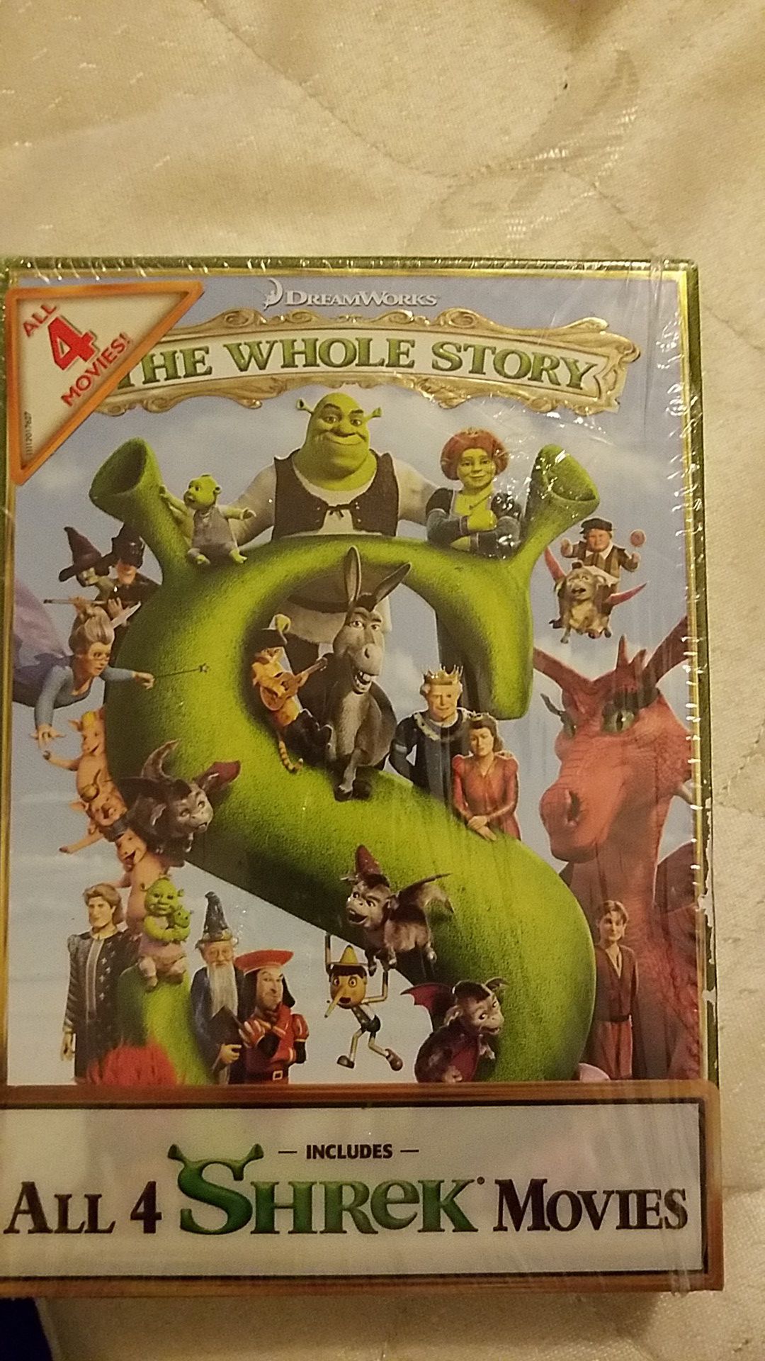 Shrek The whole Story all 4 shrek movies