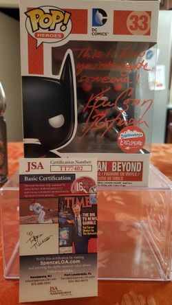 Batman Funko Signed By Kevin Conroy