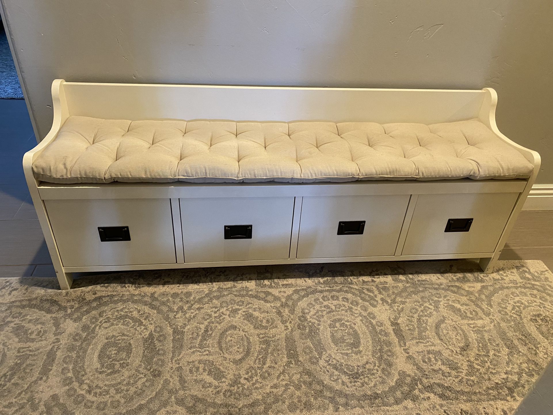 Pottery Barn Wade Entryway Bench