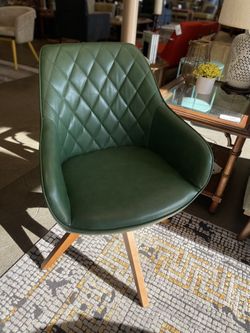 Swivel Green Chair