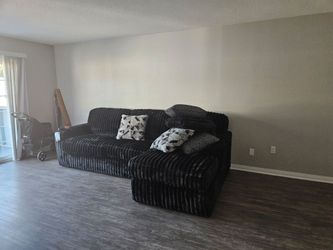 Black sofa by Ashley Furniture