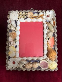Sea Shell picture frame 4x6
