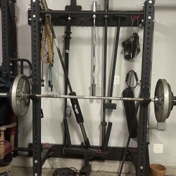 Titan X Series Squat Rack And Attachments