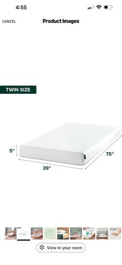 Twin mattress - new