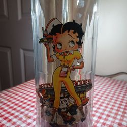 Vintage Betty Boop Collectible Straw Holder