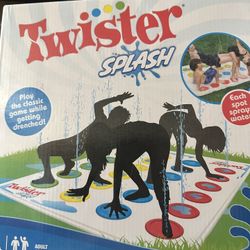 New twister splash water play game