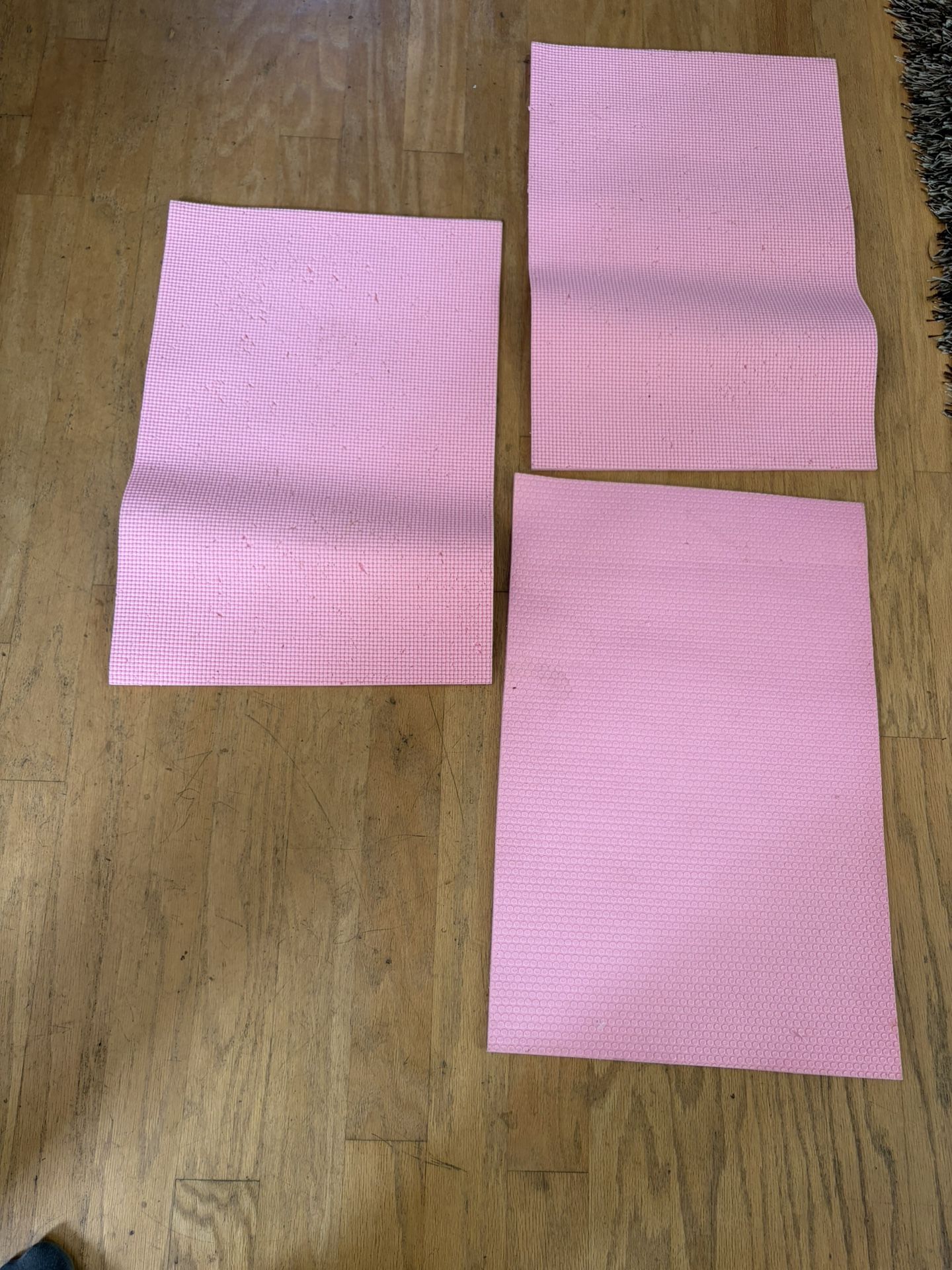 3 Small Foam Mats