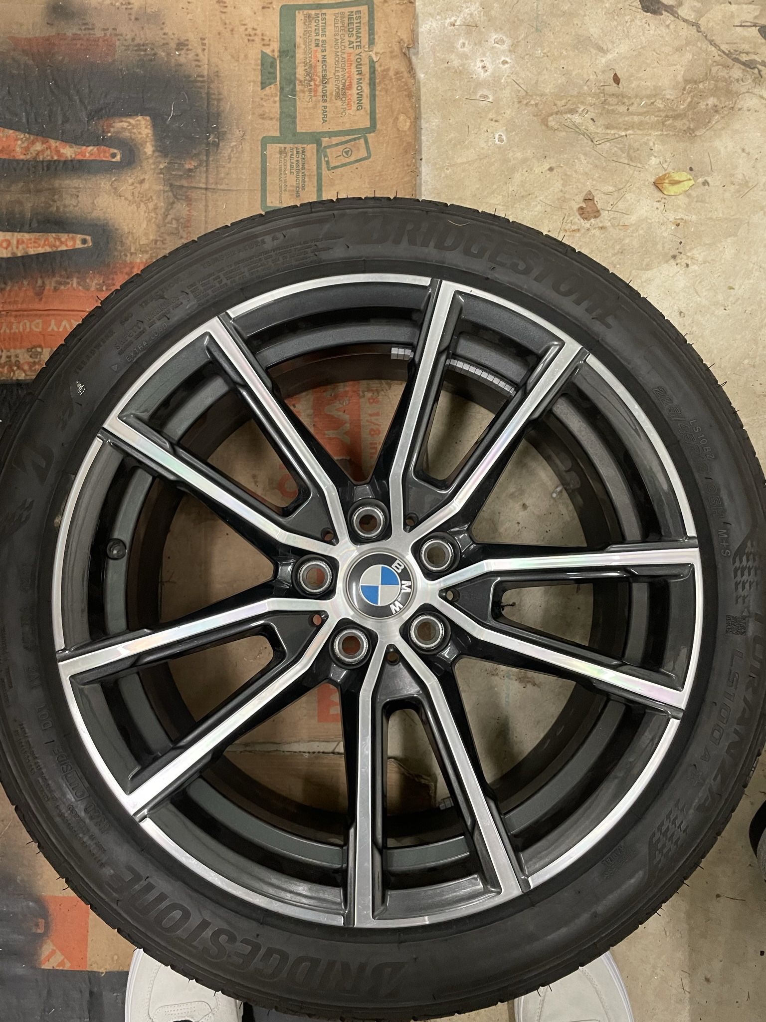 OEM BMW Wheels.