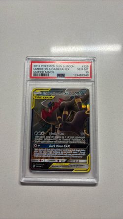 Umbreon & Darkrai GX PSA 10