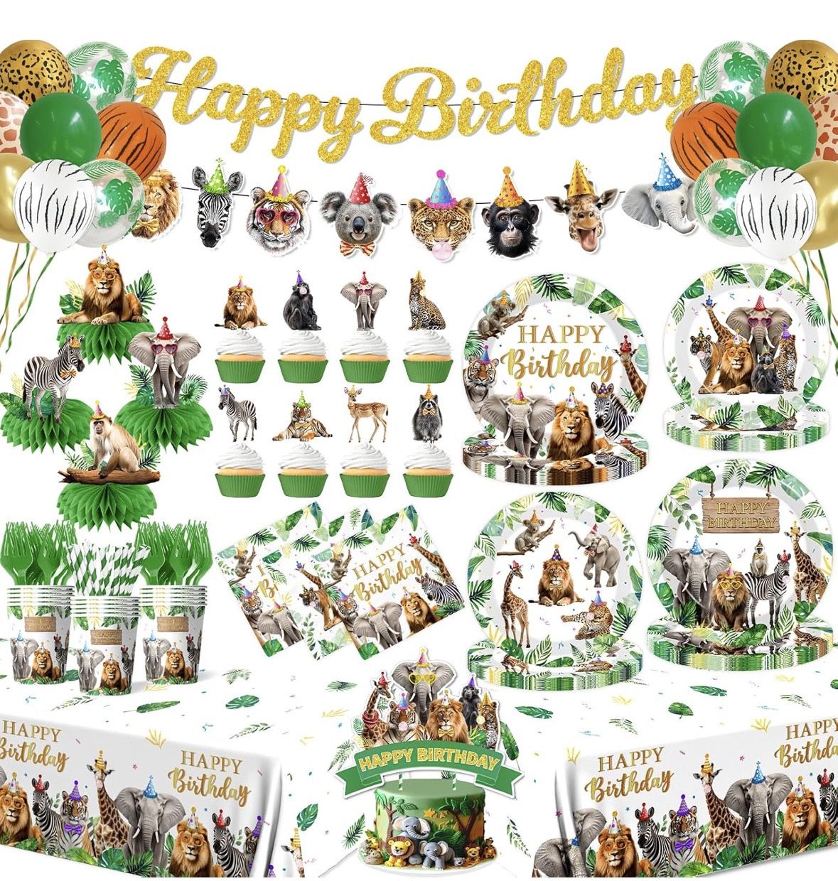 Animal Birthday Party Decorations
