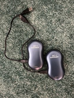 Dual-Sided Hand Warmers Rechargeable 2 Pack, Portable Pocket Heater Gifts for Men Women Christmas Hunting Golf Camping