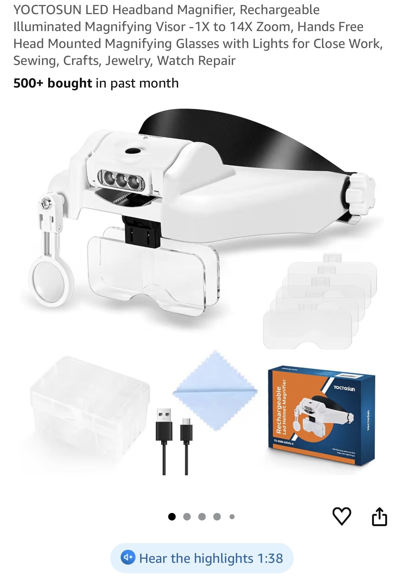 Head Magnifying Glasses