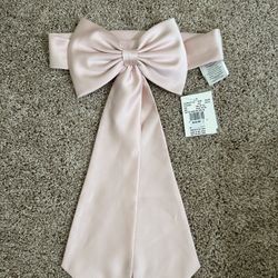 Satin Sash Bow Petal Color