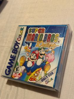 Super Mario Bros. Deluxe Game Boy Color CIB MINT condition!