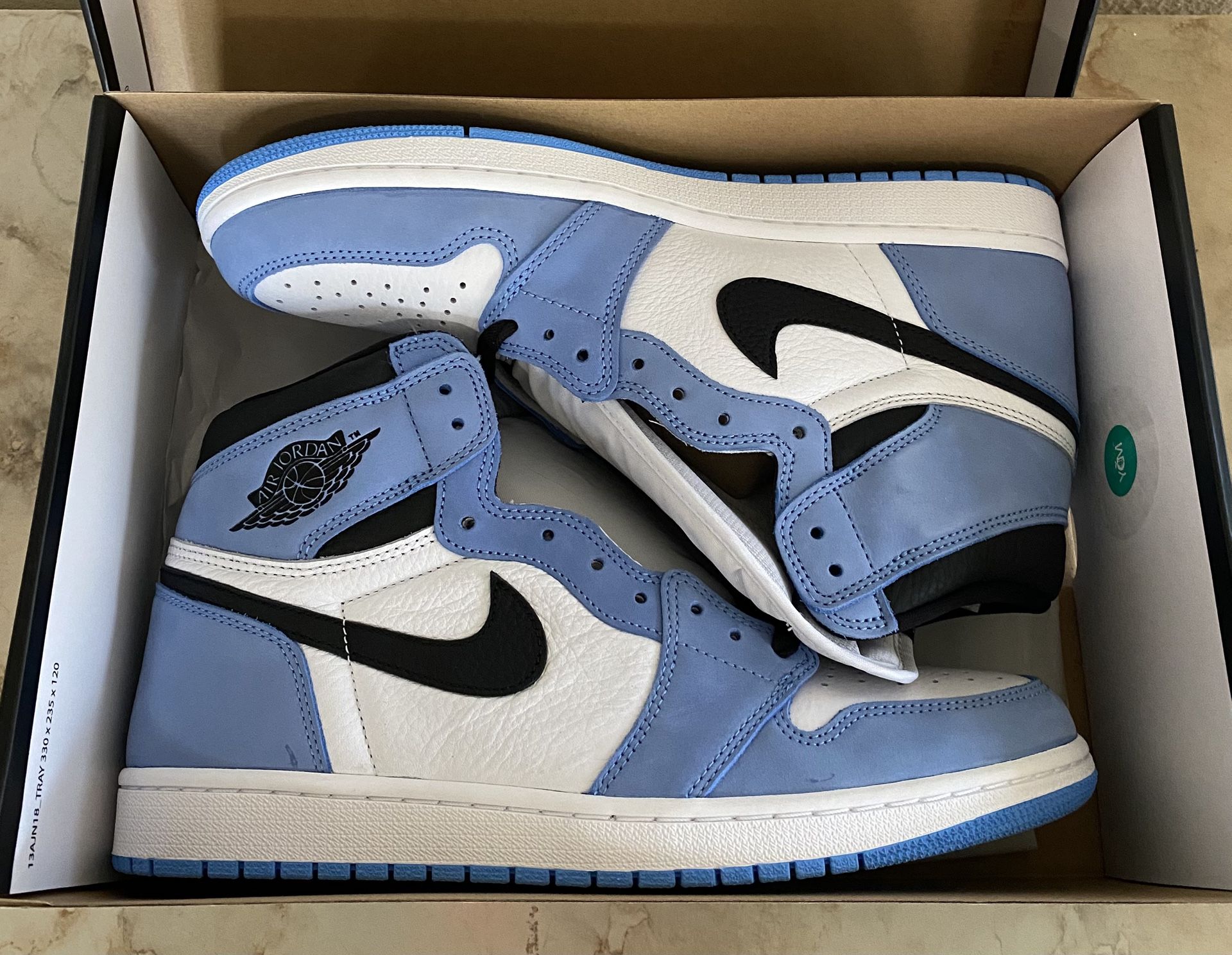 New Jordan 1 High University Blue Men Size 11 ❗️No Trades Or Size Swaps❗️
