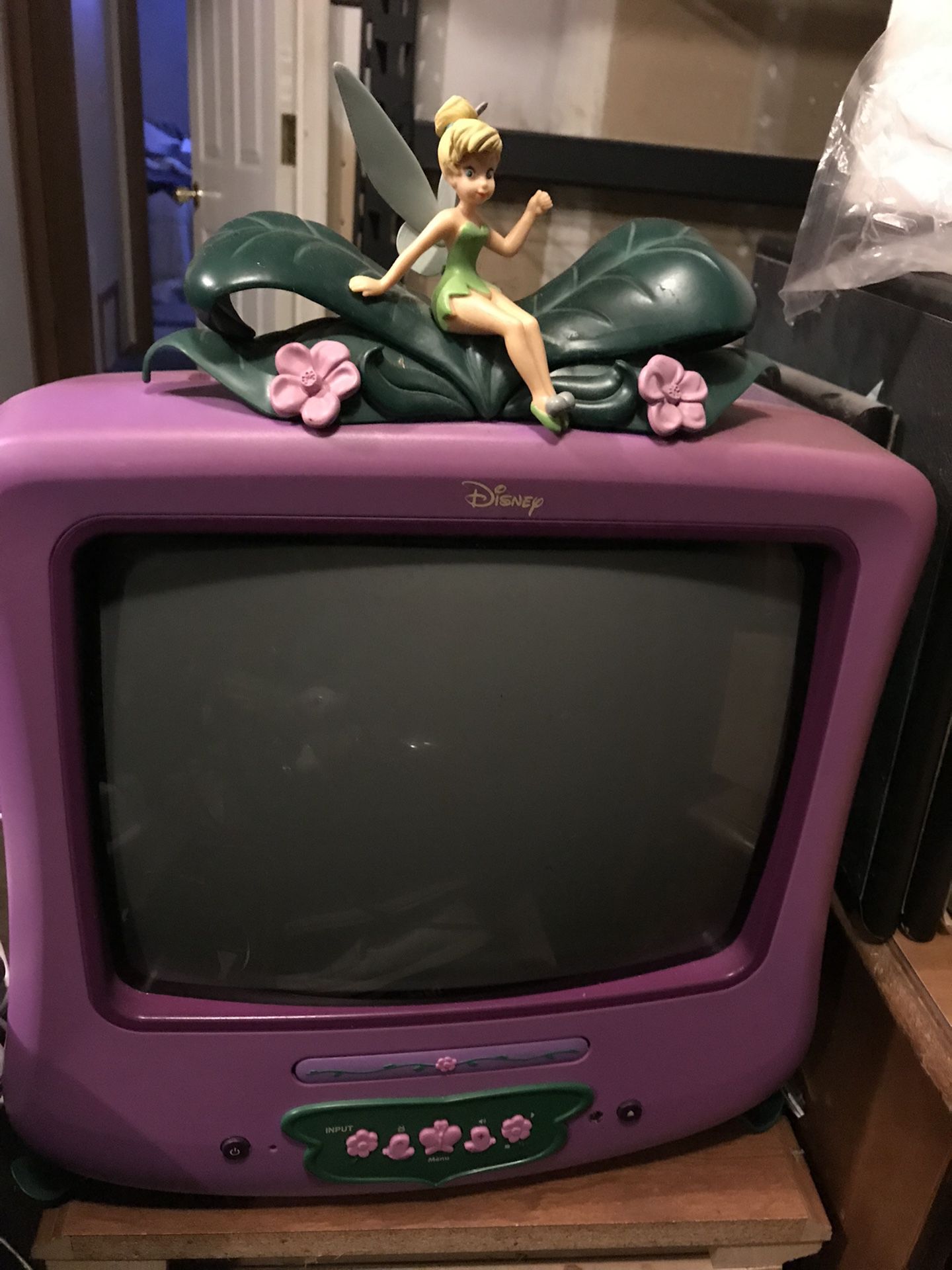 TinkerBell TV With Built In Dvd Player / CD Player 