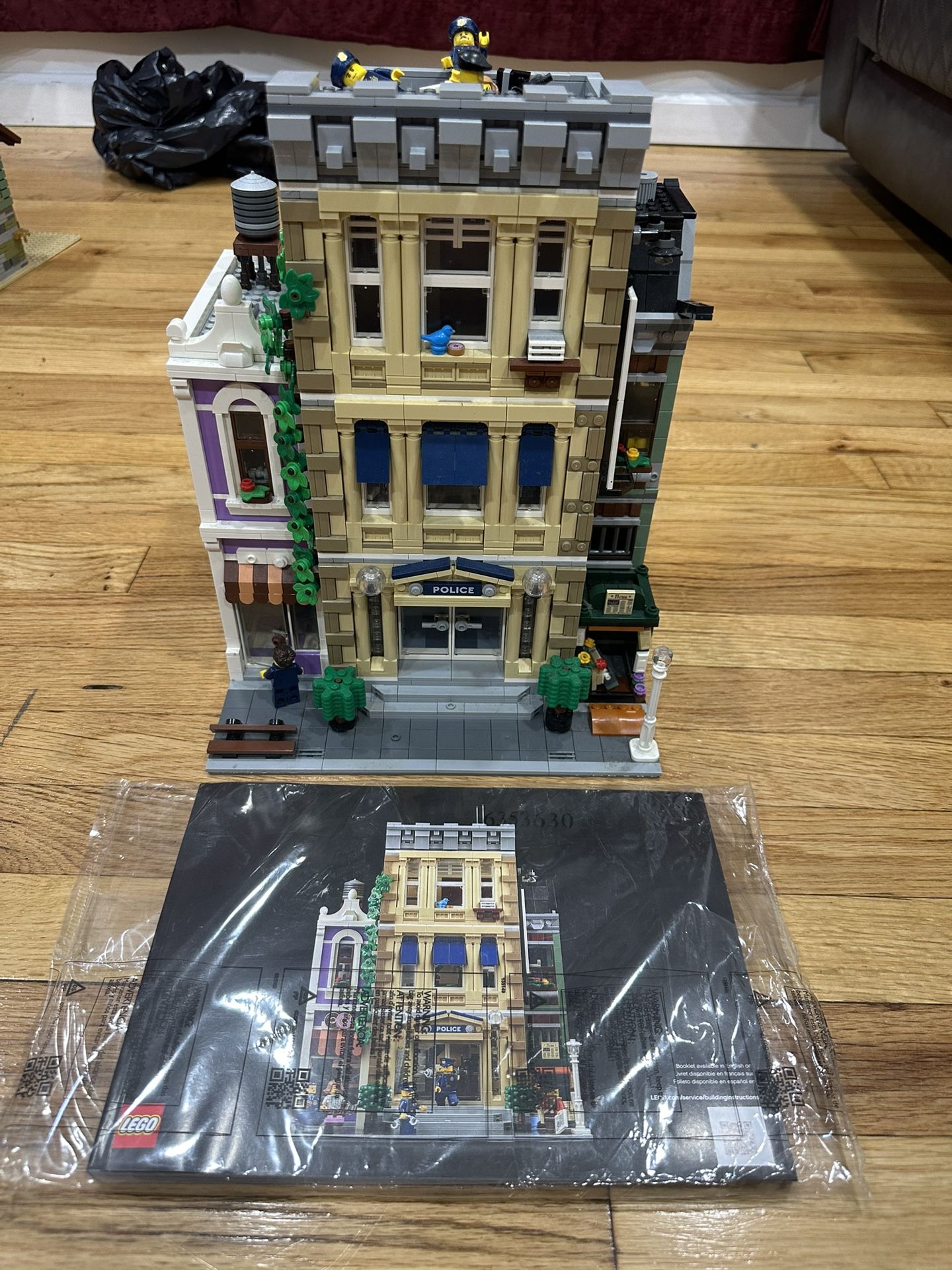 LEGO 10278 Modular Police Station – Used, With Manual, No Box