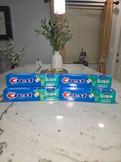 Crest scope toothpaste $2 each