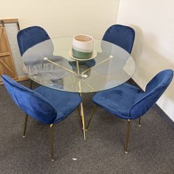 Dining table with 4 chairs